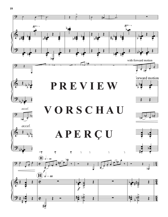 Product gallery: Page 19 of 21 Three Sketches , , (tuba + piano)