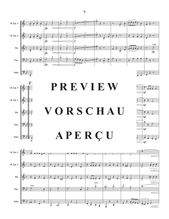 Produktgalerie: Seite 6 von 17 American Medley No. 1 , , (Blechbläserquintett)