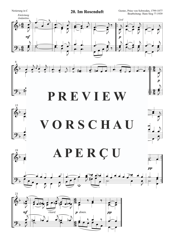Produktgalerie: Seite 2 von 3 Im Rosenduft, , Posaunenchor