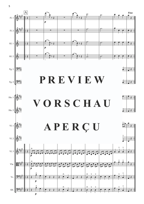 Produktgalerie: Seite 7 von 11 Deutscher Tanz Nr. 8, , Jugendkammerorchester