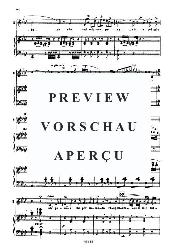 Produktgalerie: Seite 5 von 11 Ah! parea che per incanto, , Mezzo-Sopran und Klavier