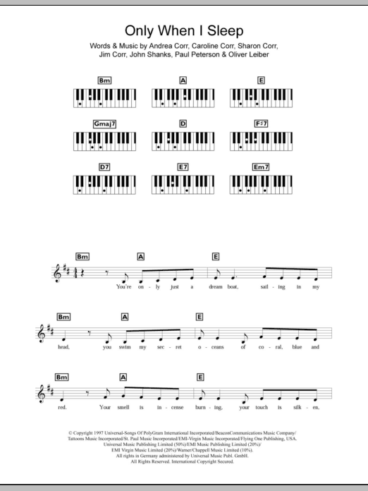 Produktbild zu: Only When I Sleep