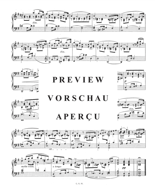 Product gallery: Page 3 of 3 Elegie , , Piano Solo