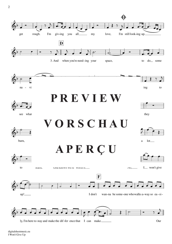 Product gallery: Page 3 of 4 I won´t give up , Mraz, Jason, (violin)