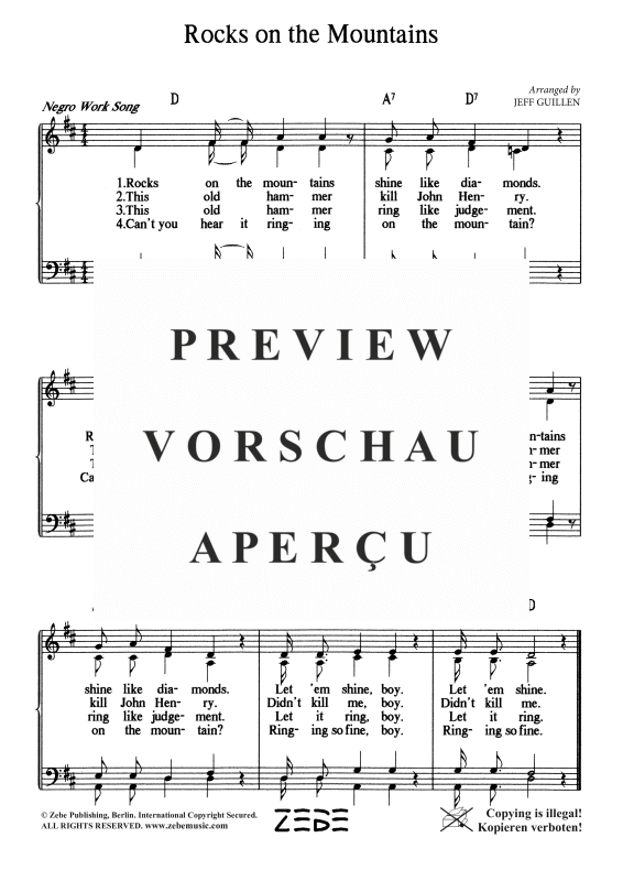 gallery: Rocks on the Mountains, , Gemischter Chor