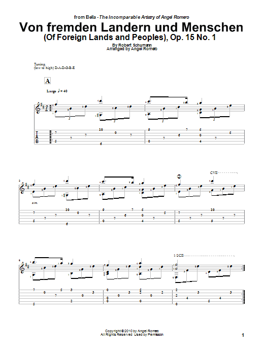 Produktbild zu: Von Fremden Landern Und Menschen (Of Foreign Lands and Peoples), Op. 15 No. 1