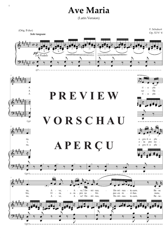 Product gallery: Page 2 of 3 Ave Maria D.839, , Contralto Solo and Piano