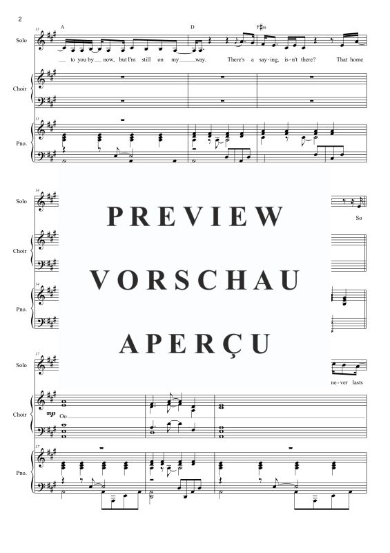 Produktgalerie: Seite 5 von 11 Ireland you are my home, , Solo Gesang, Gemischter Chor und Klavier
