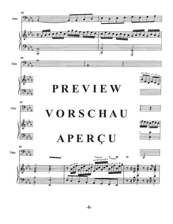 Product gallery: Page 10 of 21 Sonata for Tuba and Piano , , (tuba + piano)
