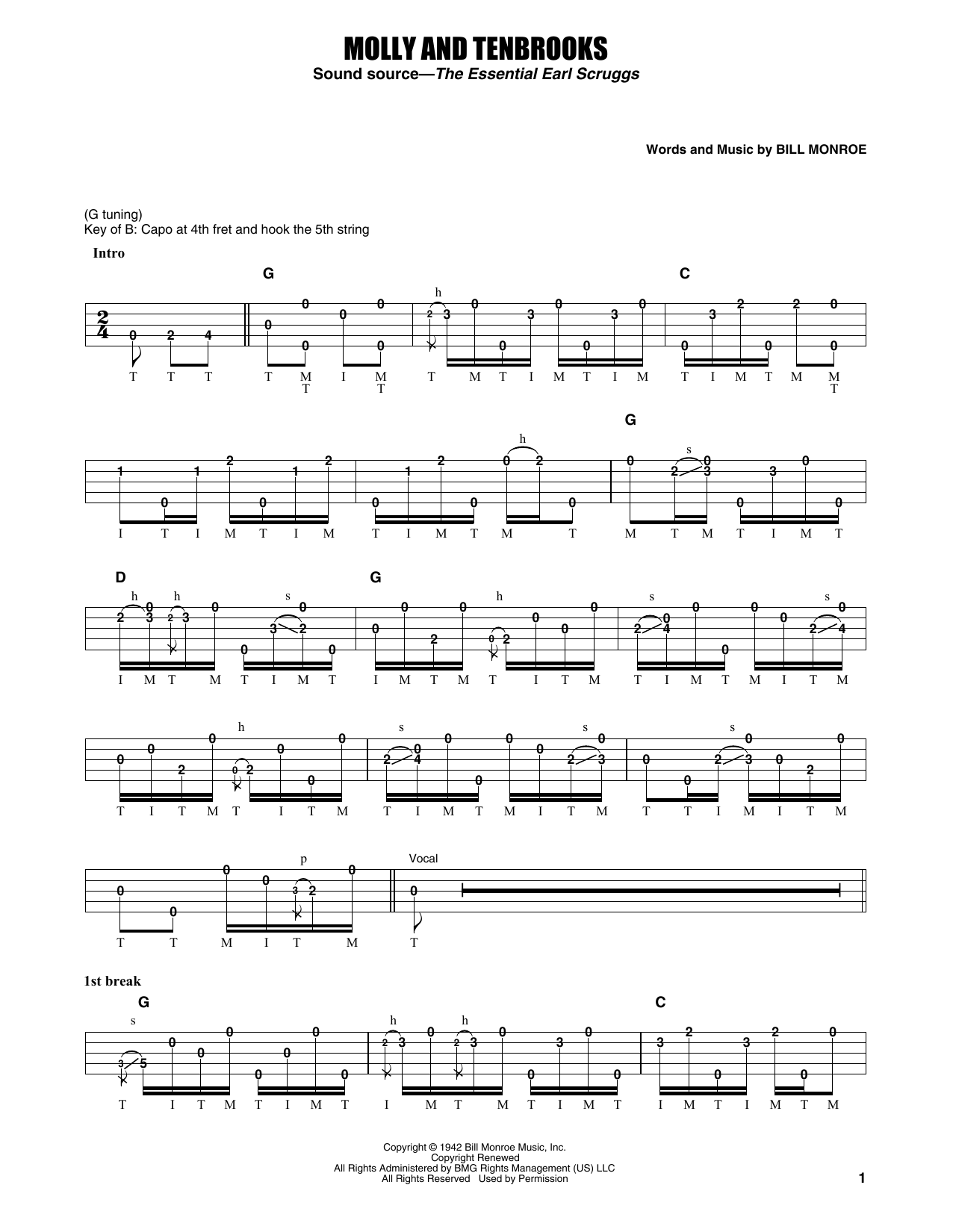 Produktgalerie: Seite 1 von 1 Molly And Tenbrooks, Flatt & Scruggs, Banjo