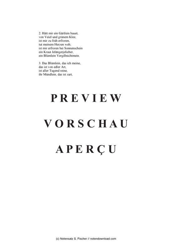 Produktgalerie: Seite 5 von 5 Ach Gott, wie weh tut Scheiden , , (Gemischter Chor)