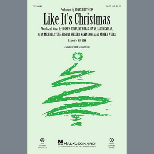 cover: Like It's Christmas (arr. Mac Huff), Jonas Brothers