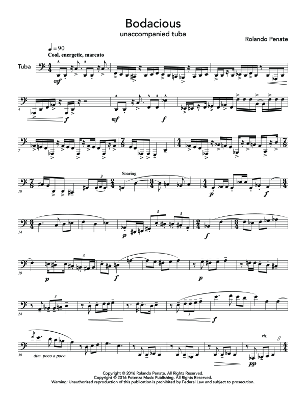 Product gallery: Page 1 of 8 Bodacious, , (Tuba Solo)