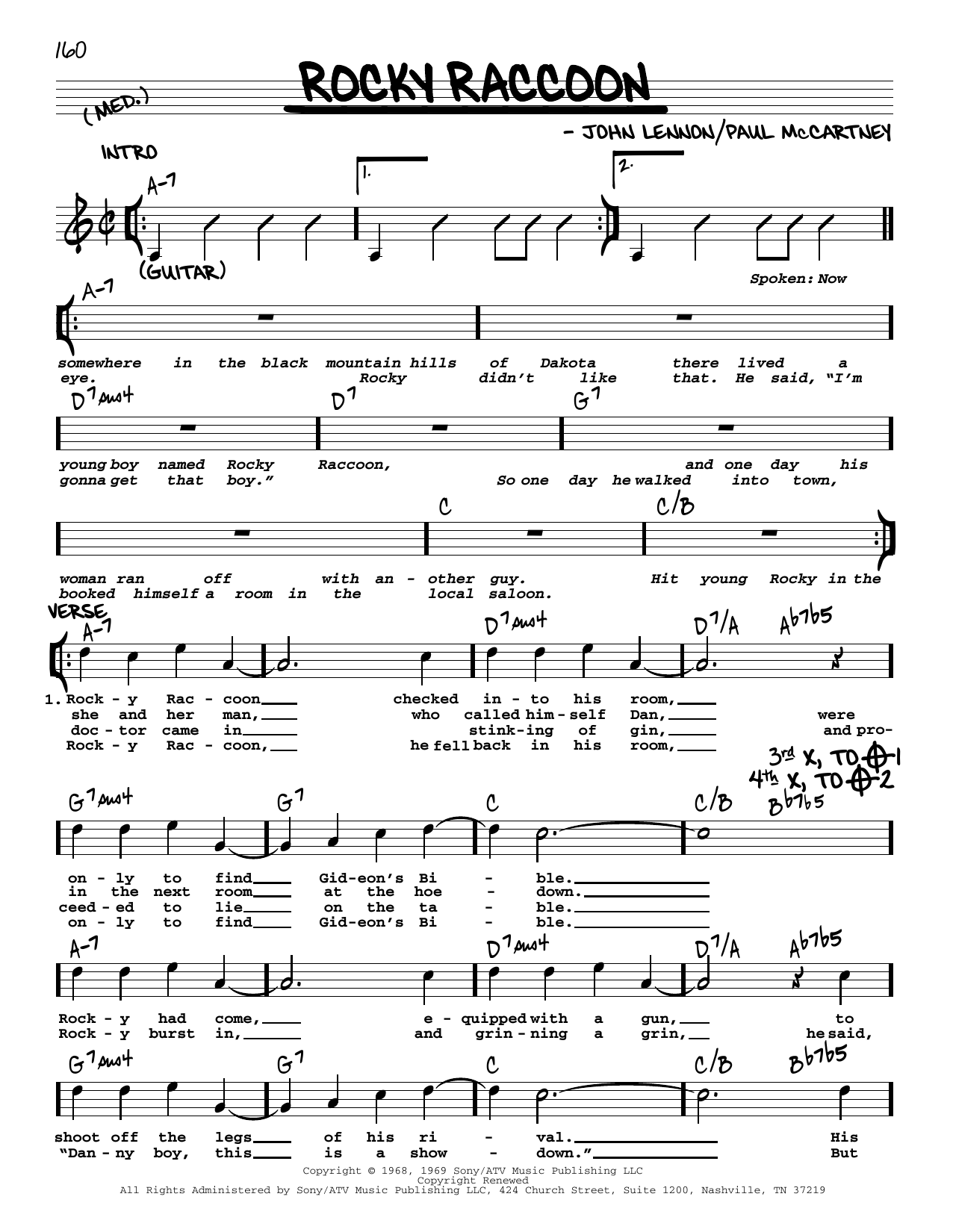 Product picture to: Rocky Raccoon [Jazz version]