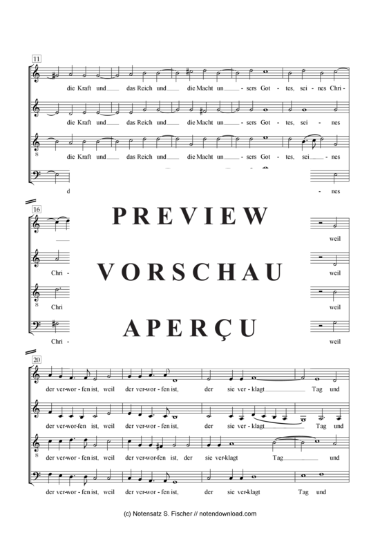 Product gallery: Page 3 of 5 Und ich hörte eine große Stimm , , (mixed choir)