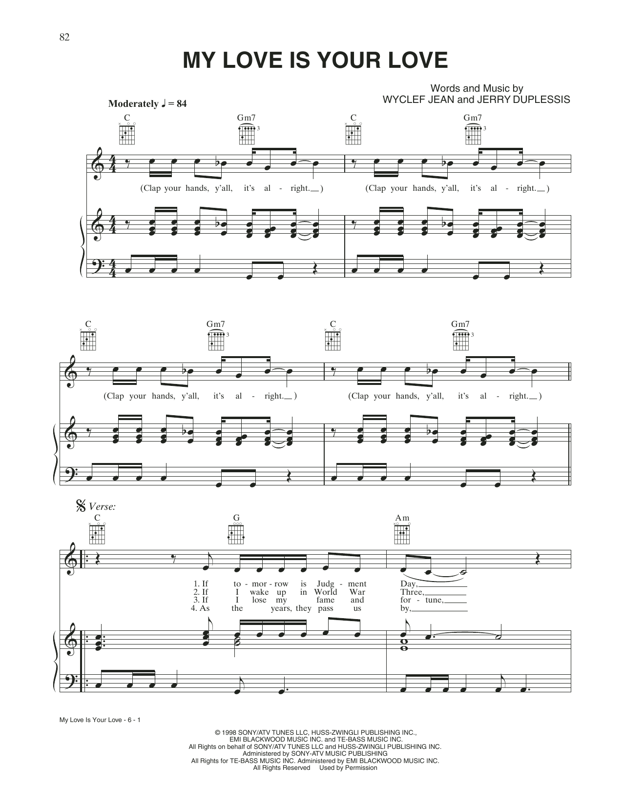 Produktbild zu: My Love Is Your Love