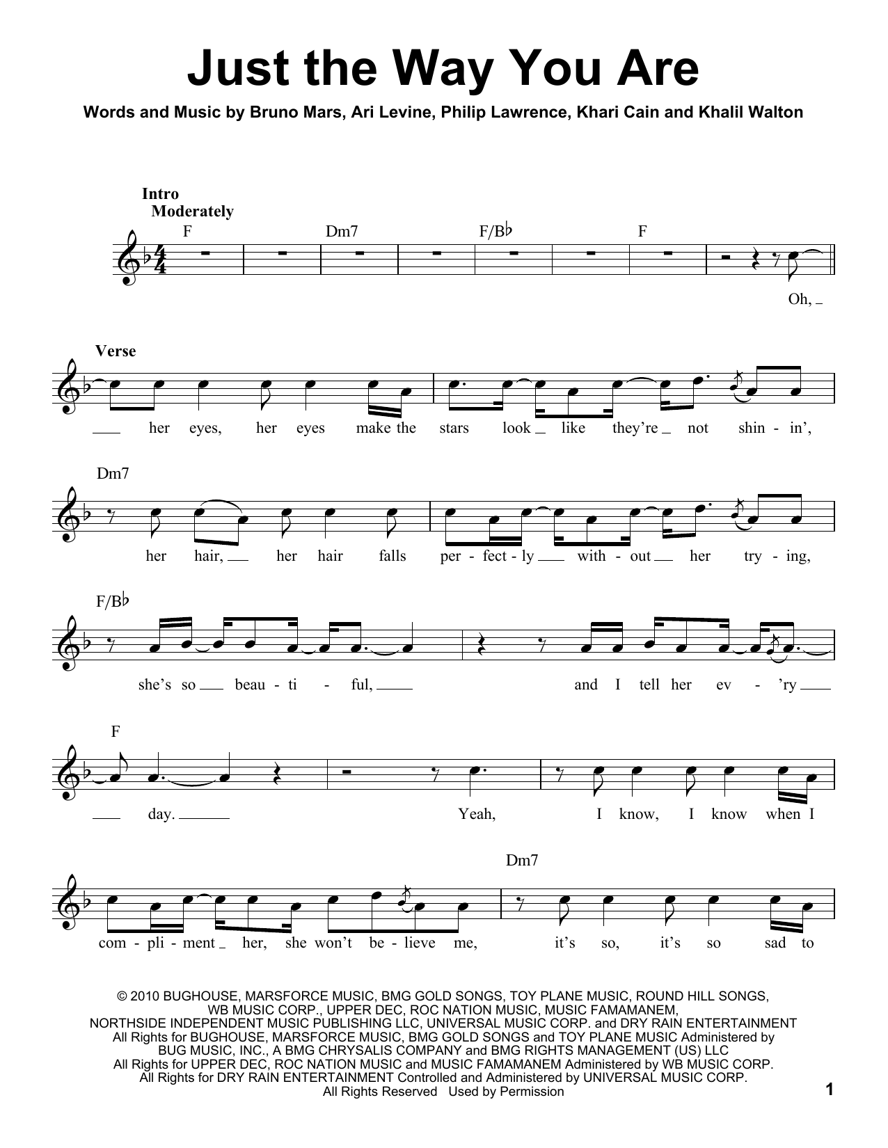 Produktbild zu: Just The Way You Are