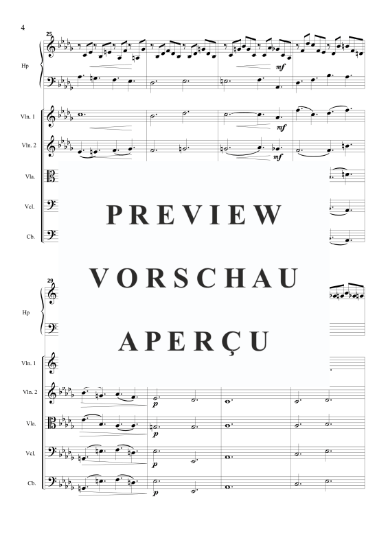 Product gallery: Page 7 of 11 Cantique de Jean Racine, , Mixed Choir, Harp and Strings