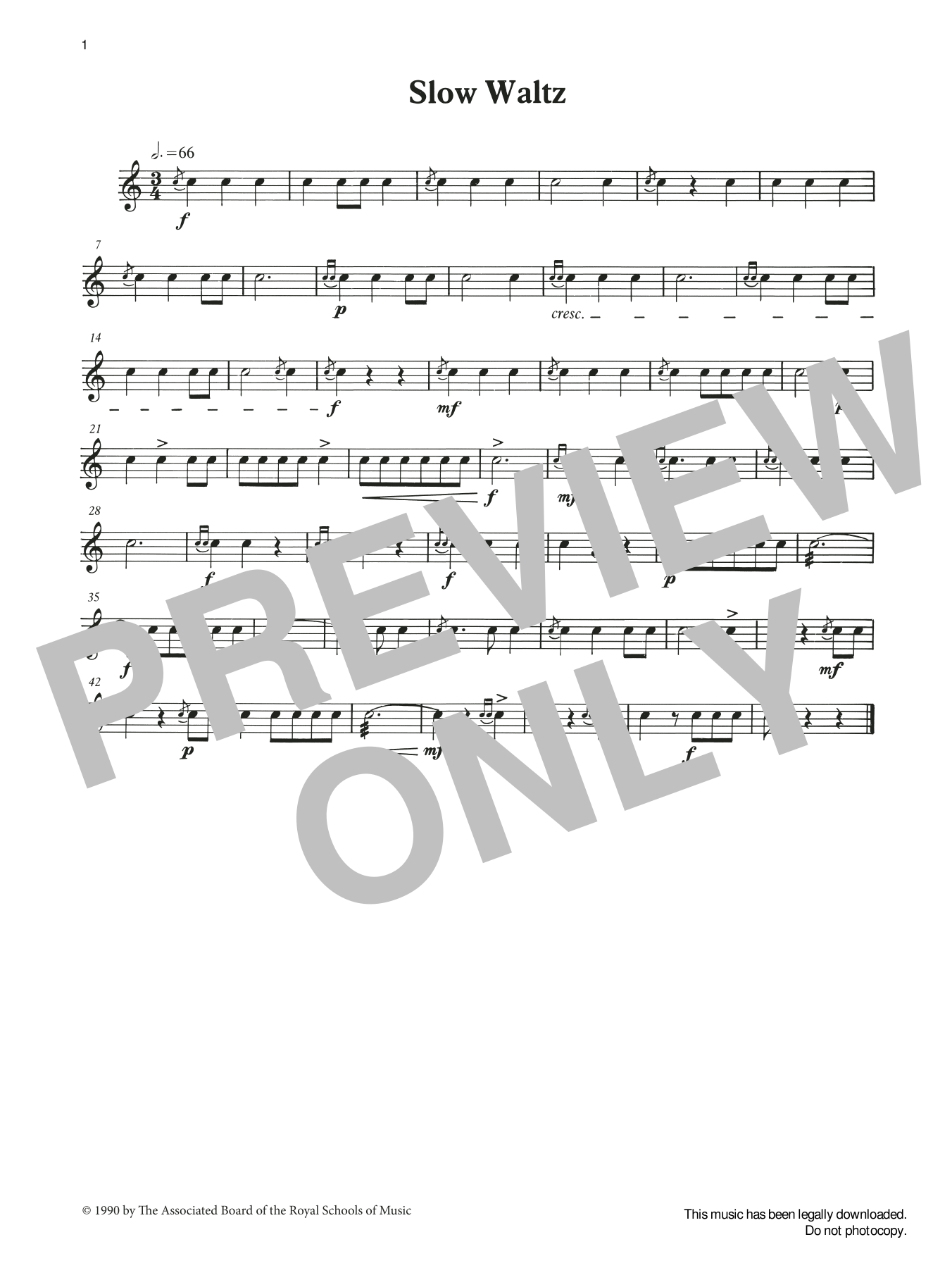 Produktgalerie: Seite 1 von 1 Slow Waltz from Graded Music for Snare Drum, Book II, Ian Wright and Kevin Hathaway, Percussion