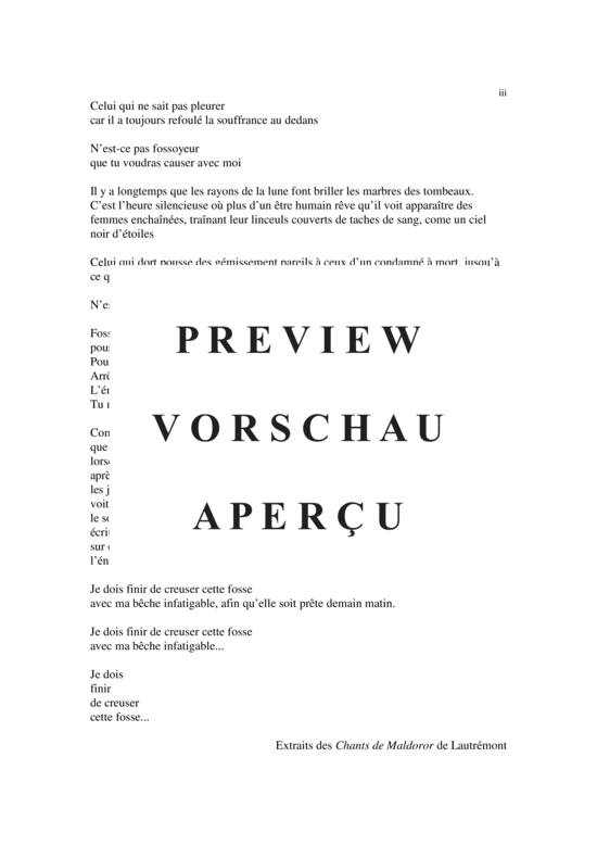 Product gallery: Page 4 of 21 La Nuit du Fossoyeur , , (baritone solo + orchestra)