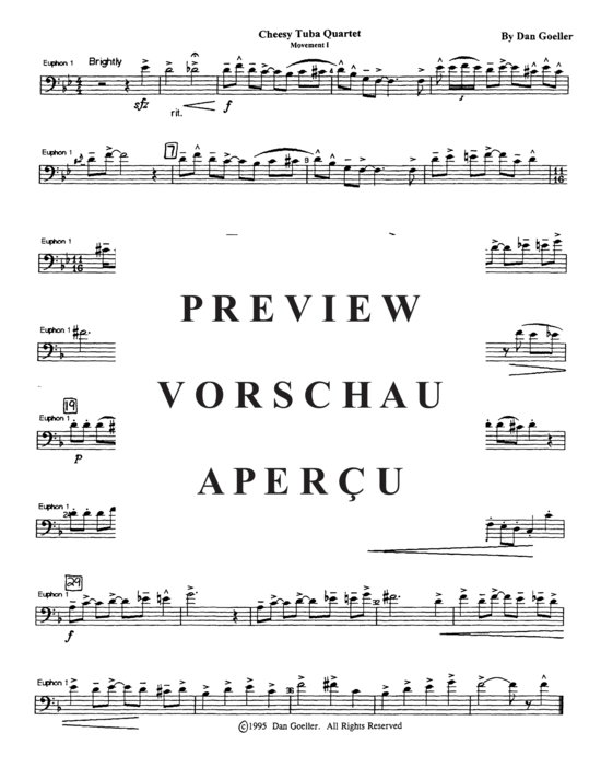 Product gallery: Page 10 of 21 The Cheesy Tuba Quartet , , (Tuba Quartett EETT)