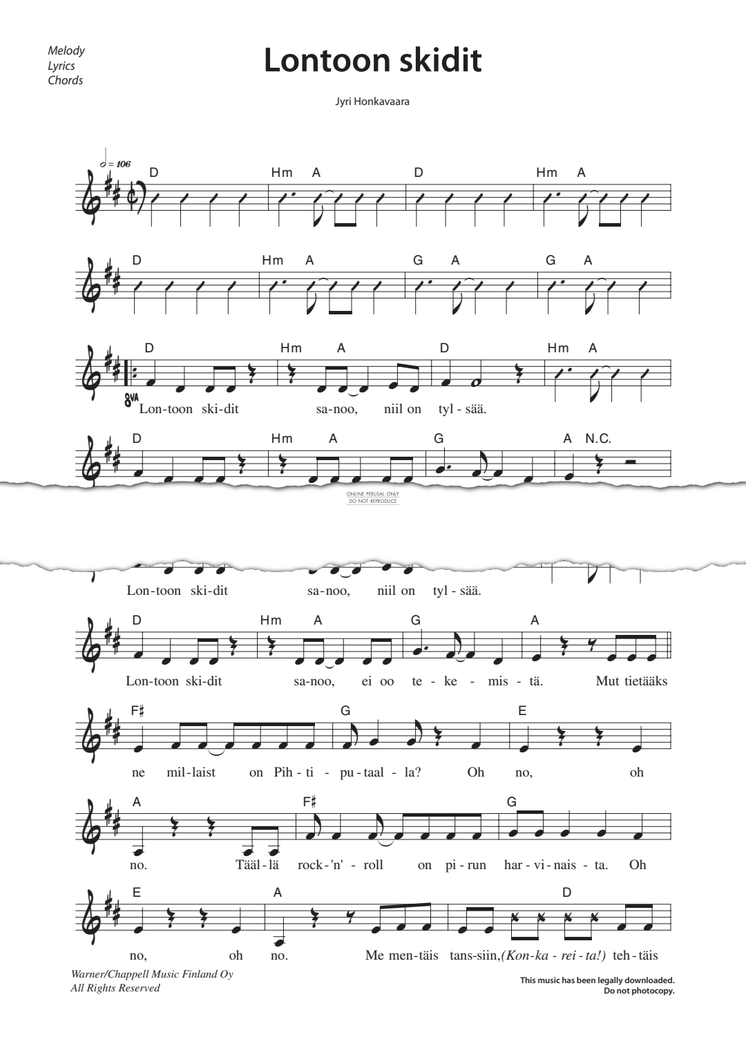 Product gallery: Page 1 of 1 Lontoon skidit, Ratsia