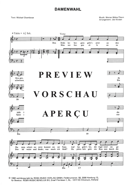 Produktgalerie: Seite 4 von 4 Damenwahl , Wendehals, Gottlieb, Klavier und Gesang