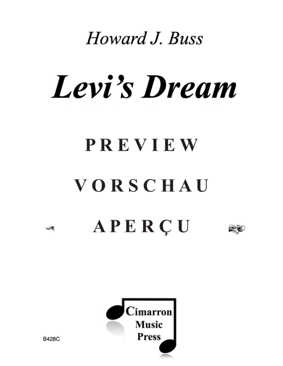 Product gallery: Page 2 of 21 Levi´s Dream , , (2 clarinets in B flat, alto clarinet in E flat/soprano in B flat and bass clarinet in B flat)