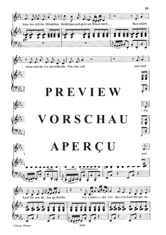 Product gallery: Page 3 of 6 Der Einsame D.800, , Low Voice and Piano