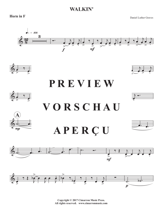 Produktgalerie: Seite 11 von 16 Walkin´ , , (Blechbläserquintett)