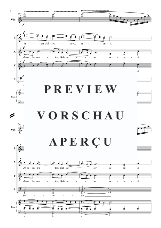 Produktgalerie: Seite 9 von 11 Be all Merry, , Violine Solo und Gemischter Chor