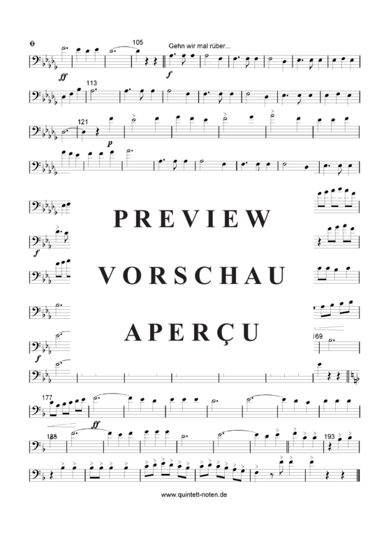 Product gallery: Page 11 of 21 German-Schunkel-Medley , Blasorchester Fatamo, (trombone/tenor horn trio)