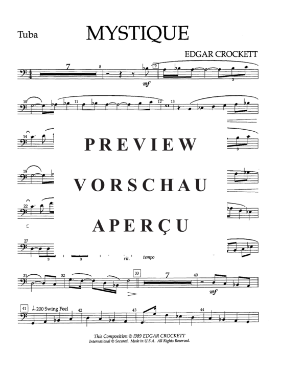 Produktgalerie: Seite 11 von 12 Mystique , , (Tuba + Klavier)
