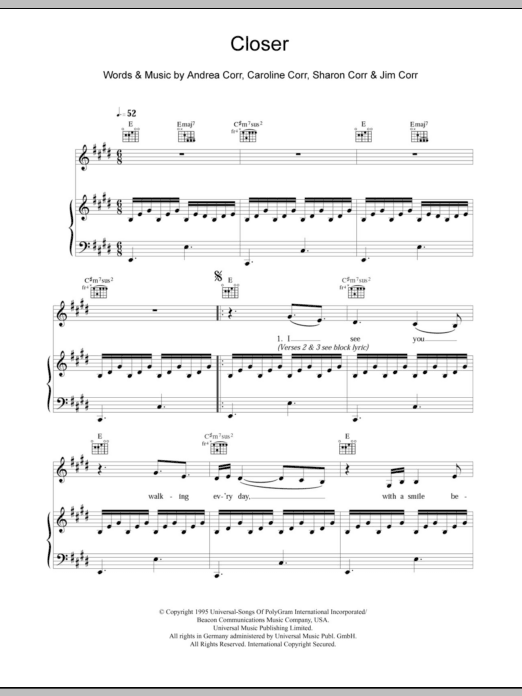 Product picture to:  Closer - The Corrs