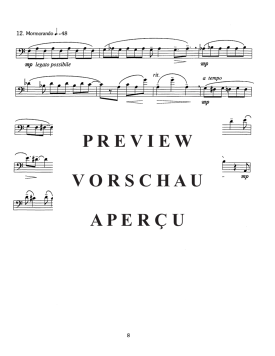 Product gallery: Page 12 of 16 Nocturne Etudes , , (Euphonium Solo)