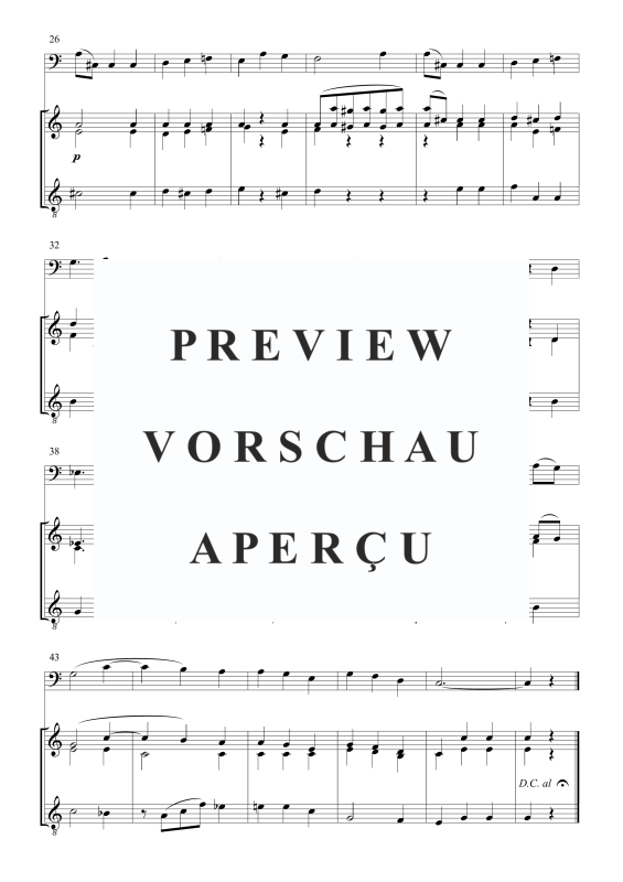Product gallery: Page 5 of 5 Auch ich war ein Jüngling mit lockigem Haar, , Trombone Solo and Trombone Choir