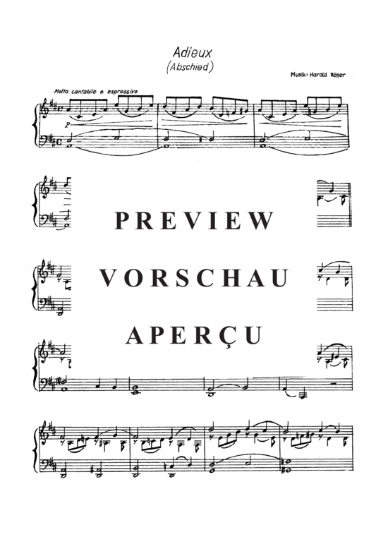 Product gallery: Page 4 of 4 Adieux (Abschied) , , (piano and vocals)