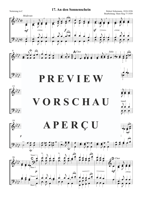Produktgalerie: Seite 2 von 5 An den Sonnenschein, , Posaunenchor
