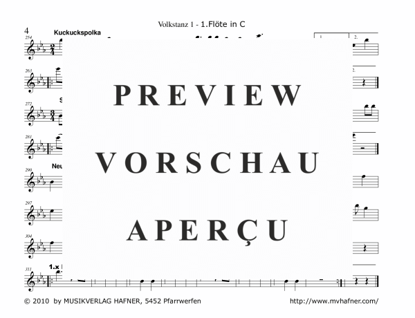 Product gallery: Page 7 of 11 Volkstanz Sammlung 1, , (Mixed ensemble woodwind and brass)