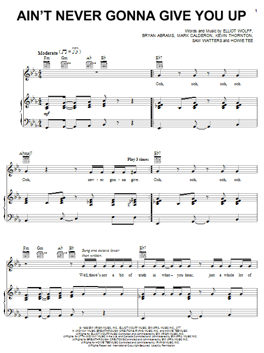Produktbild zu: Ain't Never Gonna Give You Up