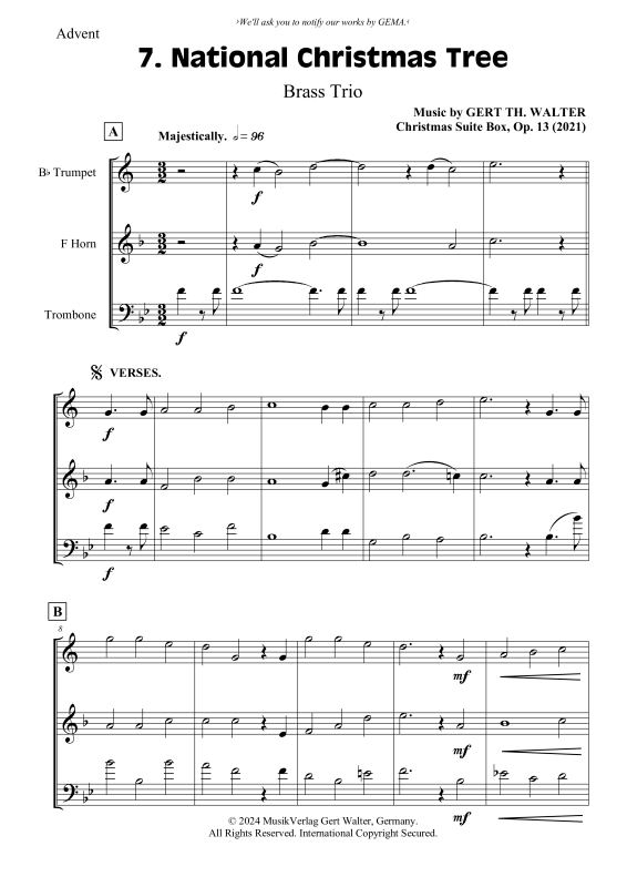 Produktbild zu: National Christmas TreeGert Th. Walter