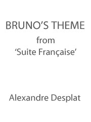 cover: Bruno's Theme (from 'Suite Française'), Alexandre Desplat, Klavier