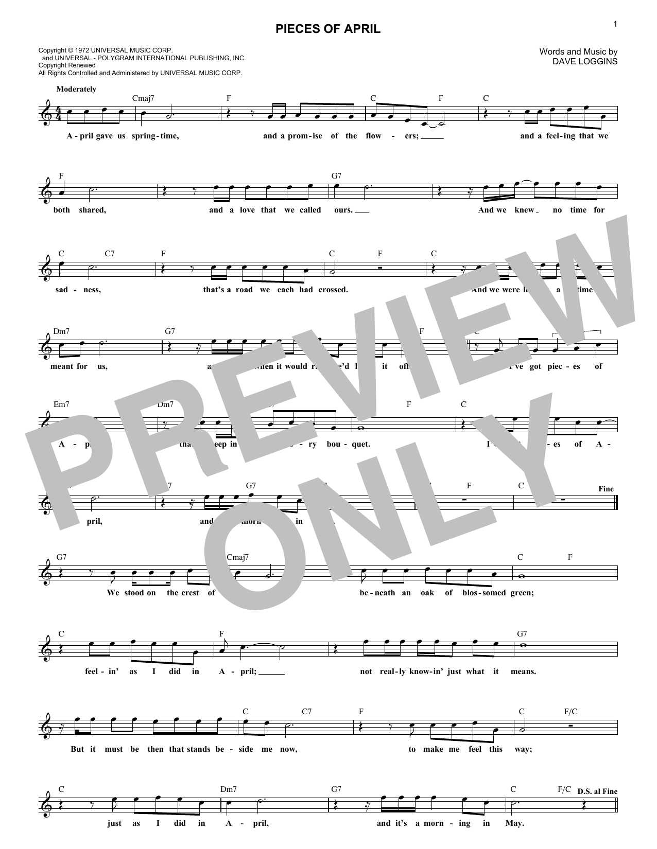 Produktbild zu: Pieces Of April
