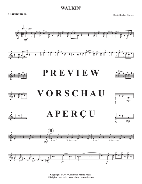 Produktgalerie: Seite 11 von 16 Walkin´ , , (Holzbläserquintett)