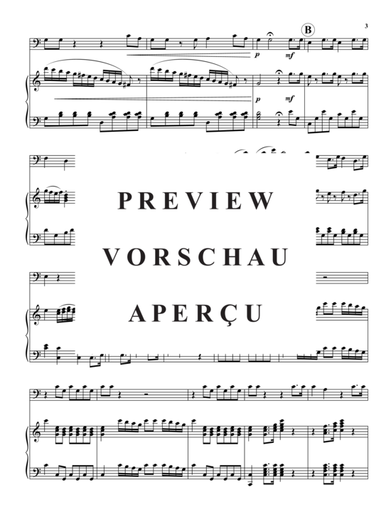 Product gallery: Page 4 of 12 Non pi&ugrave  andrai , , (baritone/trombone + piano)