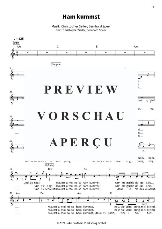 Produktgalerie: Seite 6 von 11 Austropop Schmäh - Leadsheets von Seiler und Speer, Seiler und Speer, Gesang & Akkorde