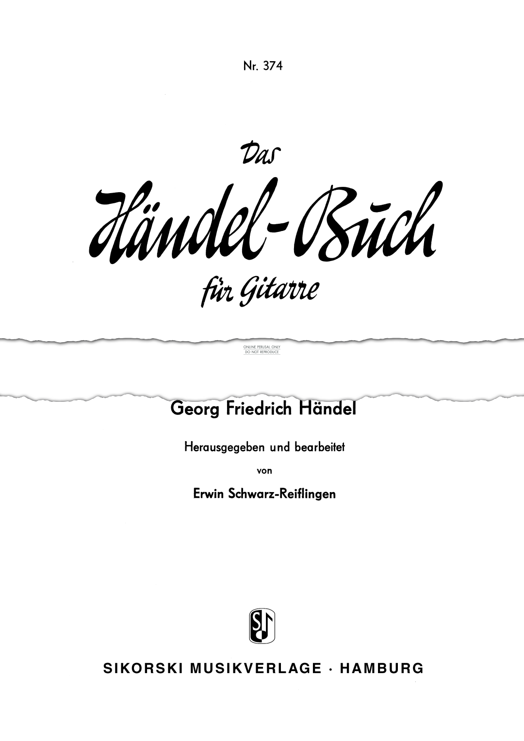 Product picture to: The Handel Book