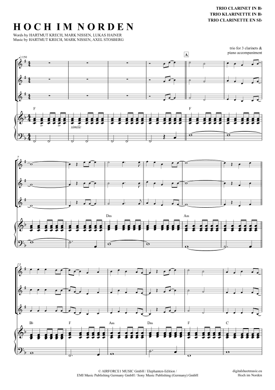 Produktbild zu: Hoch im NordenSantiano