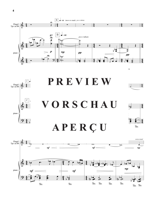 Produktgalerie: Seite 5 von 21 Remembrance , , (Trompete + Klavier)