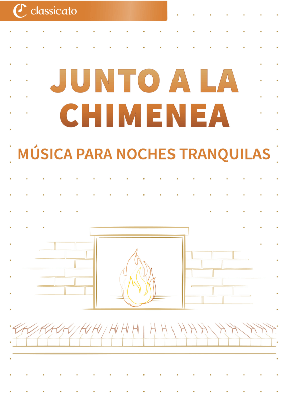 Produktbild zu: Junto a la chimenea - Música para noches tranquilasClaude Debussy / Anton Bruckner / Erik Satie / Franz Liszt / Piotr Ilich Chaikovski